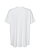 Women's Hi-Lo Jersey T-Shirt White Ghosted Back View