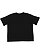 Unisex Boxy Jersey T-Shirt Black 1 BACK