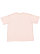 Unisex Boxy Jersey T-Shirt Blush 1 BACK