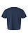 Unisex Boxy Jersey T-Shirt Denim Ghosted Back View