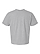 Unisex Boxy Jersey T-Shirt Heather Ghosted Back View