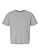 Unisex Boxy Jersey T-Shirt Heather Ghosted Front View