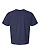 Unisex Boxy Jersey T-Shirt Vintage True Navy Ghosted Back View