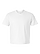 Unisex Boxy Jersey T-Shirt White Ghosted Front View
