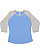 Women's Baseball Shirt Carolina Blue/Vintage Heather 1