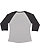 Women's Baseball Shirt Vintage Heather/Vintage Smoke 1 Back