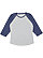 Women's Baseball Shirt VN Heather/VN True Navy 1