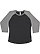 Women's Baseball Shirt Vintage Smoke/Granite Heather 1