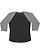 Women's Baseball Shirt Vintage Smoke/Granite Heather 1 Back