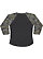 Women's Baseball Shirt Vintage Smoke/Vintage Camo 1 Back
