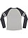 Women's Gameday Mashup Lng Slv Vn Hthr/Vn Navy/Blnded Wht 1 Back