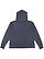 Women's Vintage Wash Hoodie Washed Navy 1 BACK