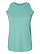 Women's Fine Jersey Tank Top Saltwater Ghosted Front View
