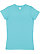 Women's Fitted Jersey T-Shirt Caribbean 1