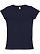 Women's Fitted Jersey T-Shirt Navy 1