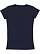 Women's Fitted Jersey T-Shirt Navy 1 Back