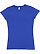 Women's Fitted Jersey T-Shirt Royal 1