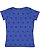 Women's Five Star Tee Royal Star 1 Back