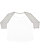 LADIES CURVY BASEBALL TEE White/Vintage Heather 1 Back