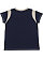Women's Curvy Gameday Lace-Up Navy/Titanium/White 1 Back