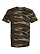 Camouflage Fine Jersey T-Shirt Green Woodland Ghosted Front View