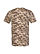 Camouflage Fine Jersey T-Shirt Sand Digital Ghosted Back View