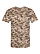 Camouflage Fine Jersey T-Shirt Sand Digital Ghosted Front View