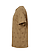 Five Star T-Shirt Coyote Brown Star Ghosted Side View