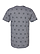 Five Star T-Shirt Denim Star Ghosted Back View