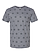 Five Star T-Shirt Denim Star Ghosted Front View