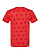 Five Star T-Shirt Red Star Ghosted Back View