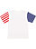 Stars And Stripes T-Shirt White 1 Back