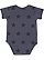 Infant Five Star Bodysuit Denim Star 1 Back