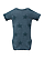 Infant Five Star Bodysuit Denim Star Ghosted Back View