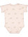 Infant Five Star Bodysuit Natural Heather Star 1 Back
