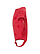 Infant Five Star Bodysuit Red Star Ghosted Side View