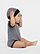 Infant Baby Rib Bodysuit 1 Model_Side