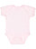 Infant Baby Rib Bodysuit Ballerina-White Dot 1