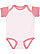 Infant Baby Rib Bodysuit Ballerina/Mauvelous 1