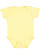 Infant Baby Rib Bodysuit Banana 1 Open