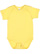 Infant Baby Rib Bodysuit Butter 1 Open