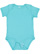 Infant Baby Rib Bodysuit Caribbean 1 Open