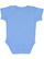 Infant Baby Rib Bodysuit Carolina Blue 1 Back