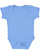 Infant Baby Rib Bodysuit Carolina Blue 1 Open