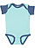 Infant Baby Rib Bodysuit Chill/Indigo 1