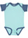 Infant Baby Rib Bodysuit Chill/Indigo 1 Open