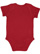 Infant Baby Rib Bodysuit Garnet 1 Back