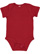 Infant Baby Rib Bodysuit Garnet 1 Open