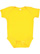 Infant Baby Rib Bodysuit Gold 1 Open