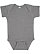 Infant Baby Rib Bodysuit Granite Heather 1